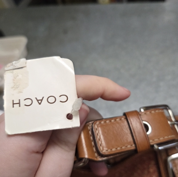 Coach Vintage F11214 Soho Hampton Orange Tweed Flap Hobo Bag - Picture 5 of 8